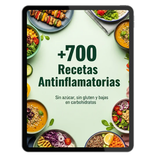 Recetario Antiinflamatorio + de  700 Recetas